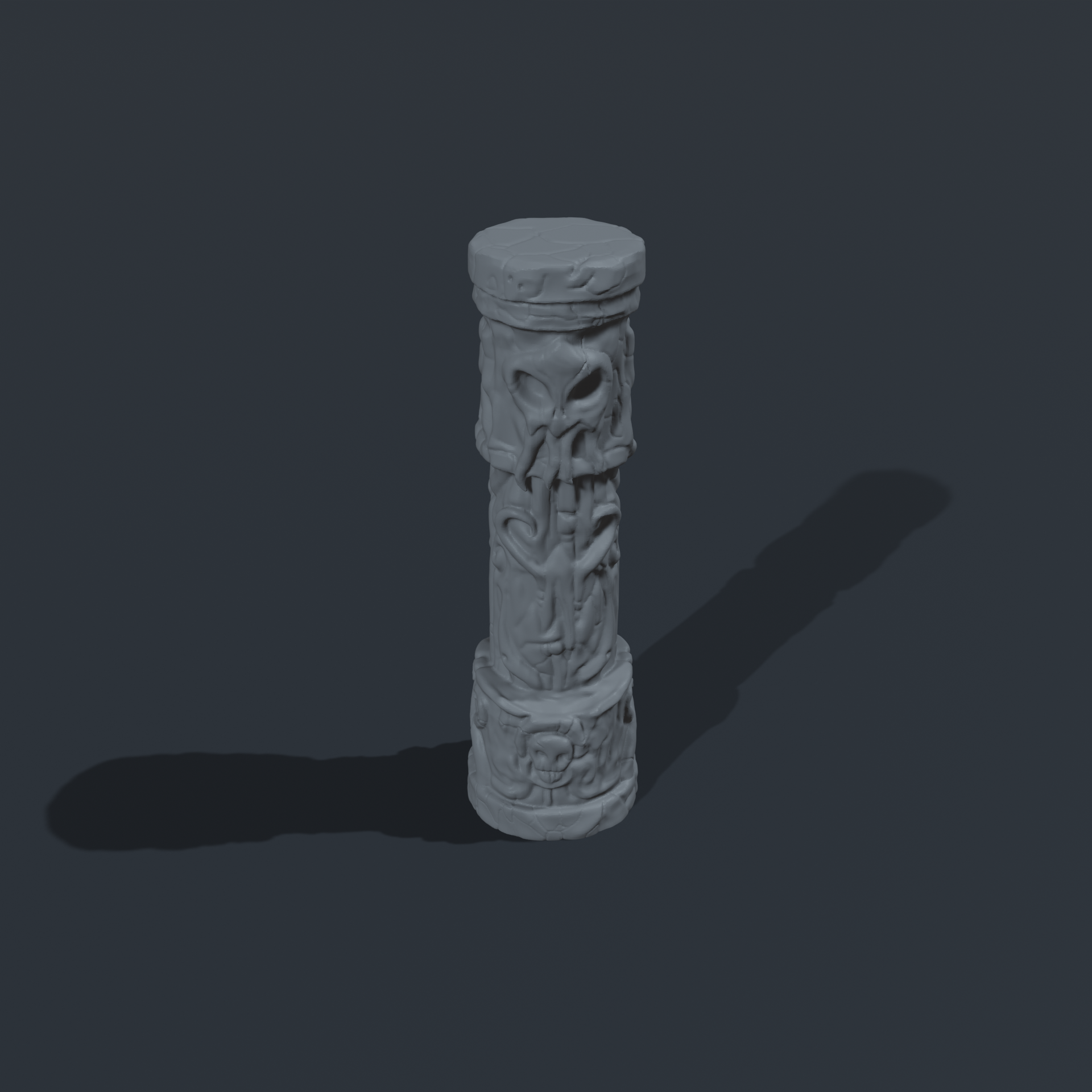Pillar - Mind flayer decor